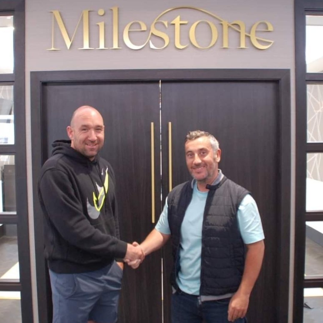 Double the Excitement this morning as our director Stuart Jackson takes on the role of the new chairman of the local Ayr team, Whitletts Victoria FC &amp; he welcomes star striker Micheal Moffat as the latest signing for the club who scored over 100 goals for Ayr United.