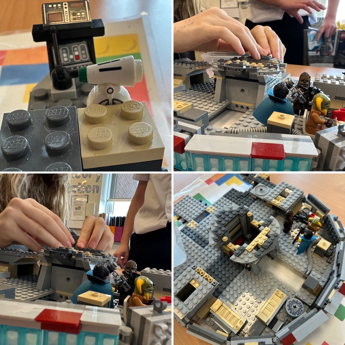 Great perseverance for our Year 9 build - it really is taking shape! 😊