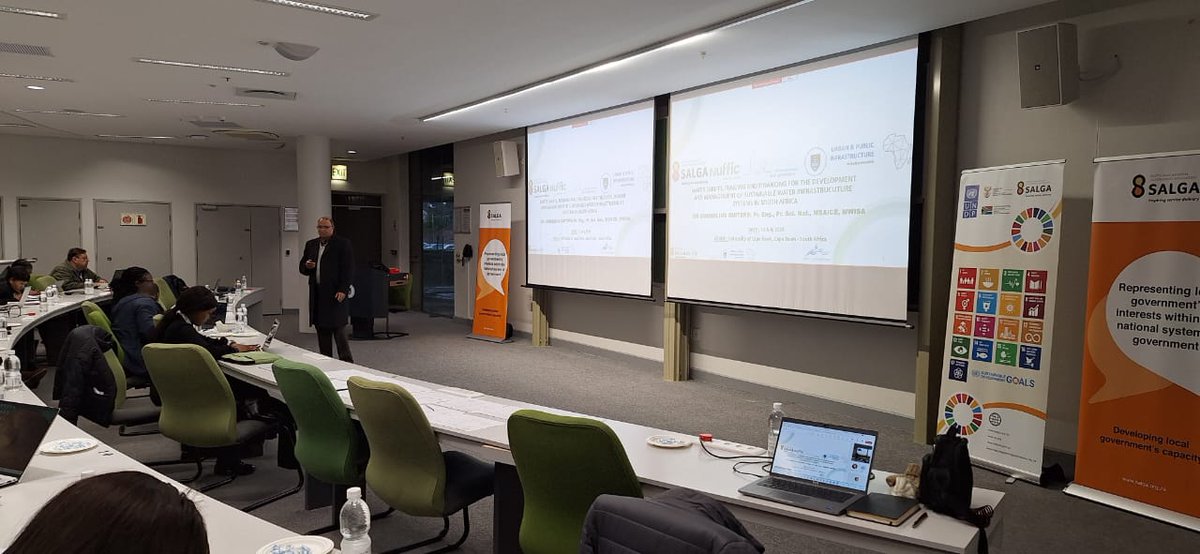 SALGA_Gov's tweet photo. SALGA, in partnership with Nuffic and UCT, is hosting the Orange Knowledge Programme training for municipalities at UCT in Cape Town. This 5-day training began on Monday, 8 July, and will conclude on Friday, 12 July 2024. #ProfessionalisingLG
#InspiringServiceDelivery https://t.co/xncdugCoVk