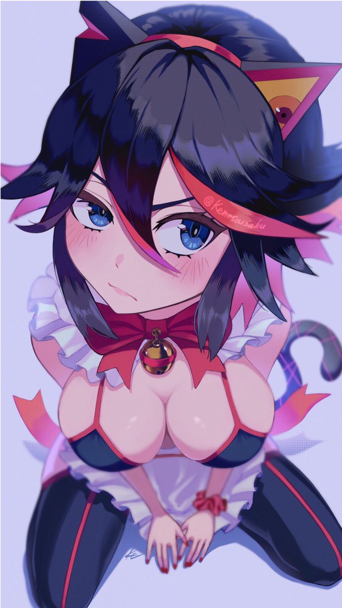 纏流子/キルラキル 
メイドビキニ型の神衣鮮血🐱 https://t.co/Jz6N5AOnPH