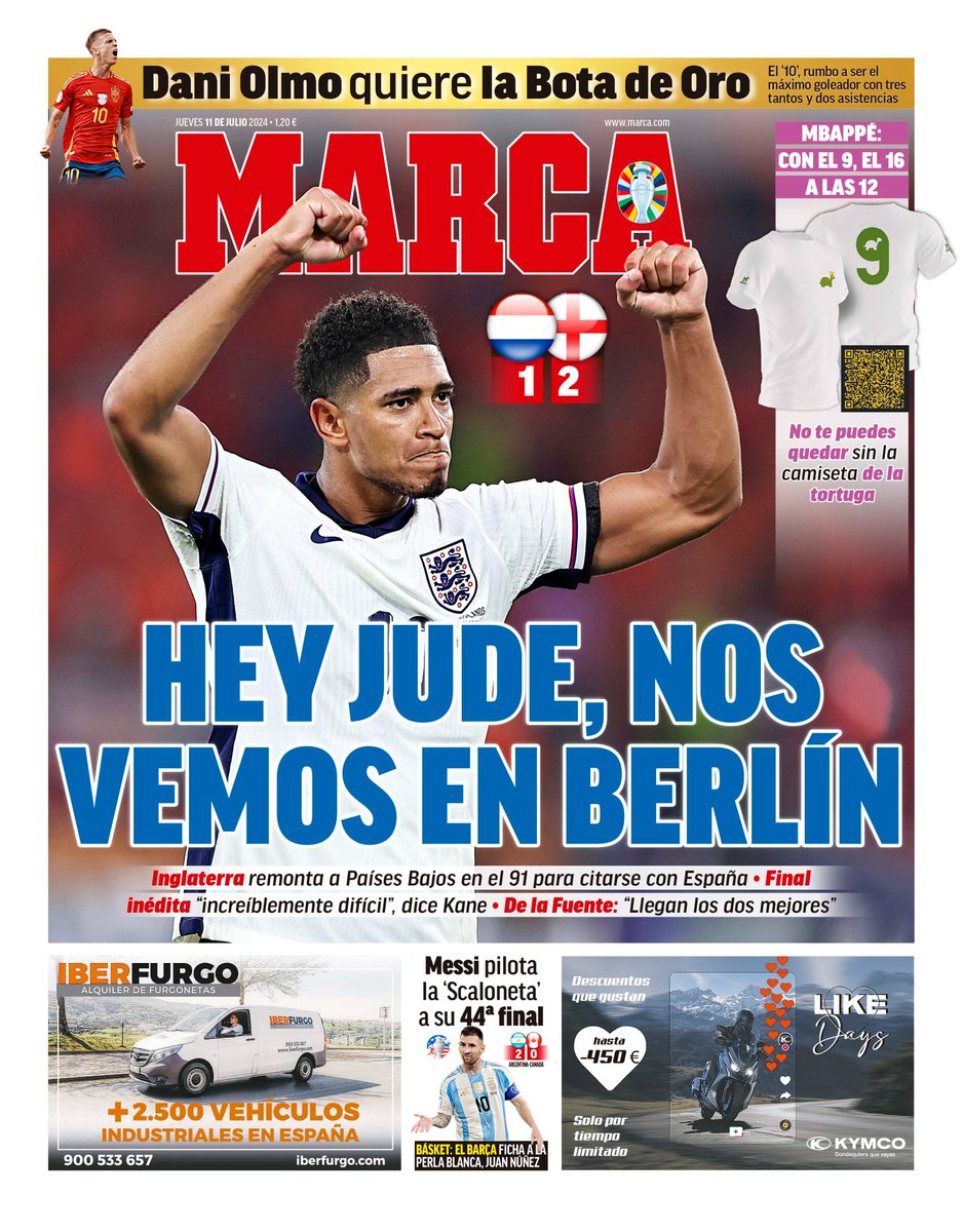 Torren__'s tweet photo. Otra portada basura de nuestros amigos de Marca, siempre con las Selecciones donde juegan los extranjeros del Real Madrid en vez de poner en portada a los nuestros. Asco es poco. https://t.co/lSMJJ8HdOI