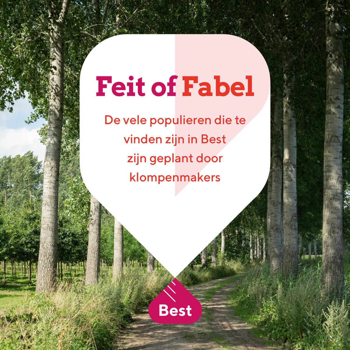 ミ★  𝐰𝐚𝐭 𝐝𝐞𝐧𝐤 𝐣𝐢𝐣, 𝐢𝐬 𝐝𝐢𝐭 𝐞𝐞𝐧 𝐟𝐞𝐢𝐭 𝐨𝐟 𝐞𝐞𝐧 𝐟𝐚𝐛𝐞𝐥?   ★彡
Geef je antwoord in een retweet!
Benieuwd naar het antwoord? Bekijk het op de website: beleefbest.nl/nl/wat-te-doen…