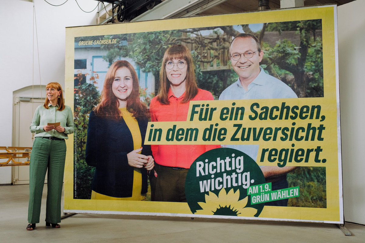 #Sachsen steht vor einer Schicksalswahl, die über unser Zusammenleben in vielerlei Hinsicht entscheidet 🤝

Das ganze Wahlprogramm für die Landtagswahlen in Sachsen findest du unter gruene-sachsen.de/programm-zur-l…

#Landtagswahl2024 #Wahl #DieGrünen #BÜNDNISGRÜNE #richtigwichtig