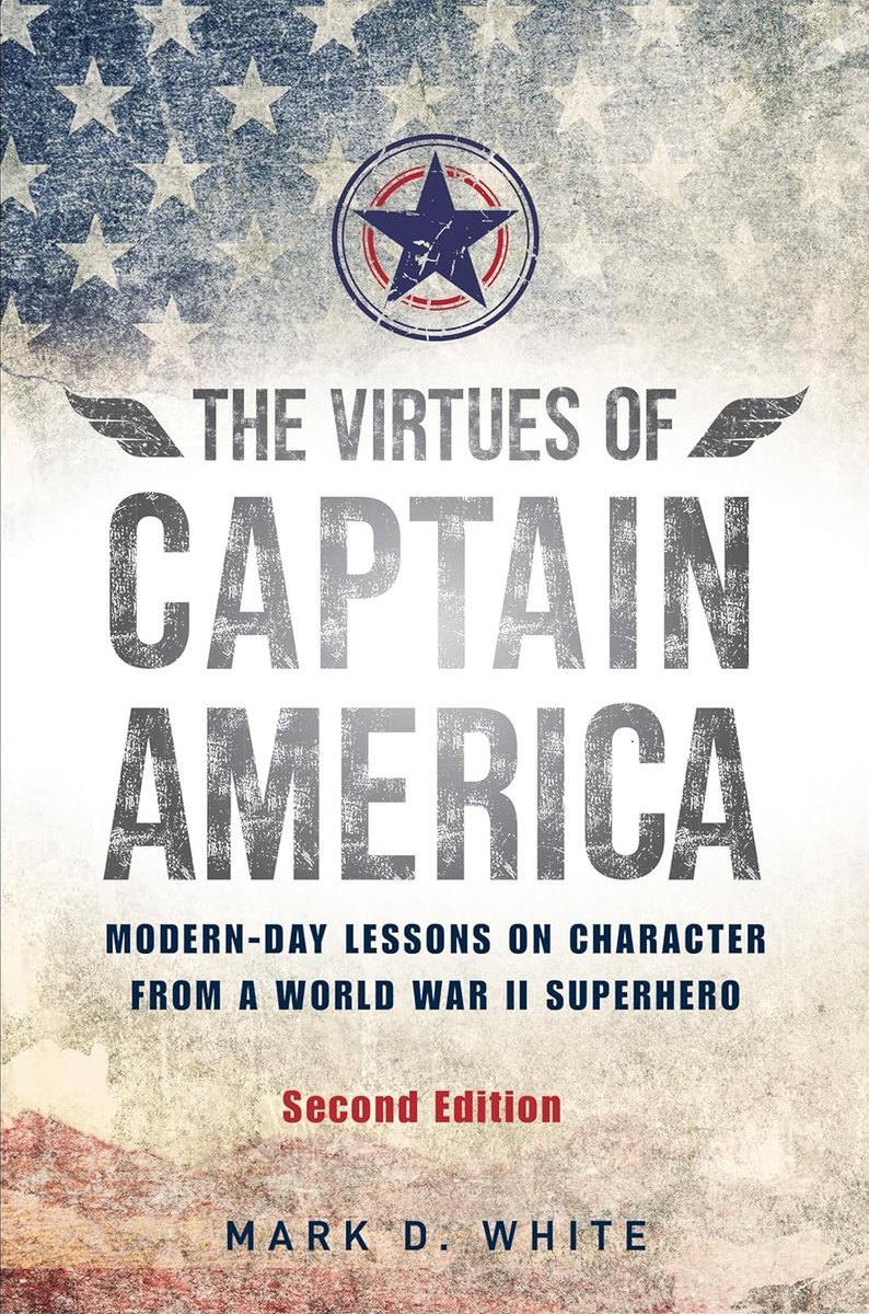profmdwhite's tweet photo. The new edition of "The Virtues of Captain America" is now available: https://t.co/Qxf2pfJZ40

More details here: https://t.co/mObGvYpnFG 

Podcasts:
1. @InTheDetailsPod: https://t.co/HKjDbqIsD5 

2. @seize_podcast: https://t.co/jYXaLqEn6S https://t.co/Eyxyu7saRj