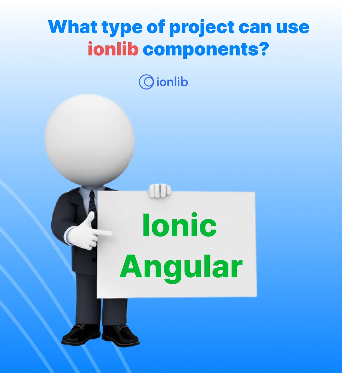 ionlib's tweet photo. Hello ionic devs,
Easily integrate with Ionlib components into your Angular projects and speed up your development workflow!โ
Create attractive and responsive user interfaces in the blink of an eye with ionlib angular.
https://t.co/ghEzrkE25Y
#Ionic #ionlib #Development. https://t.co/gAW5MOFOu3