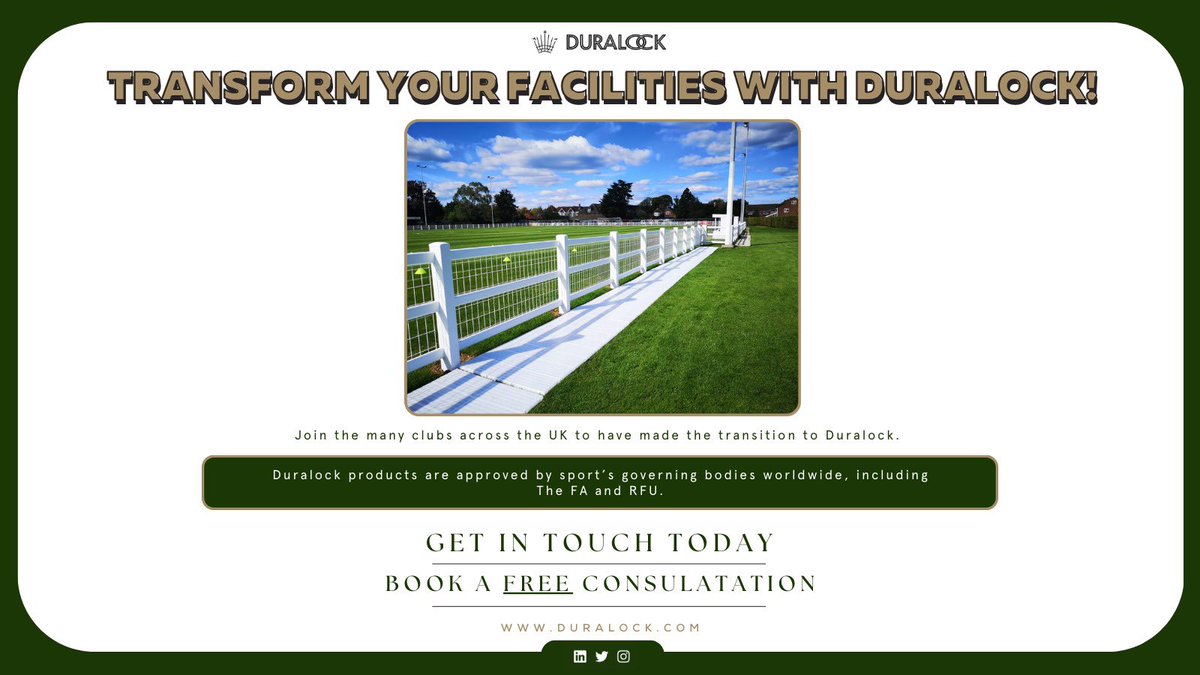 Time to replace your timber or scaffold fencing? Get in touch now! 
#football #rugby #fencing