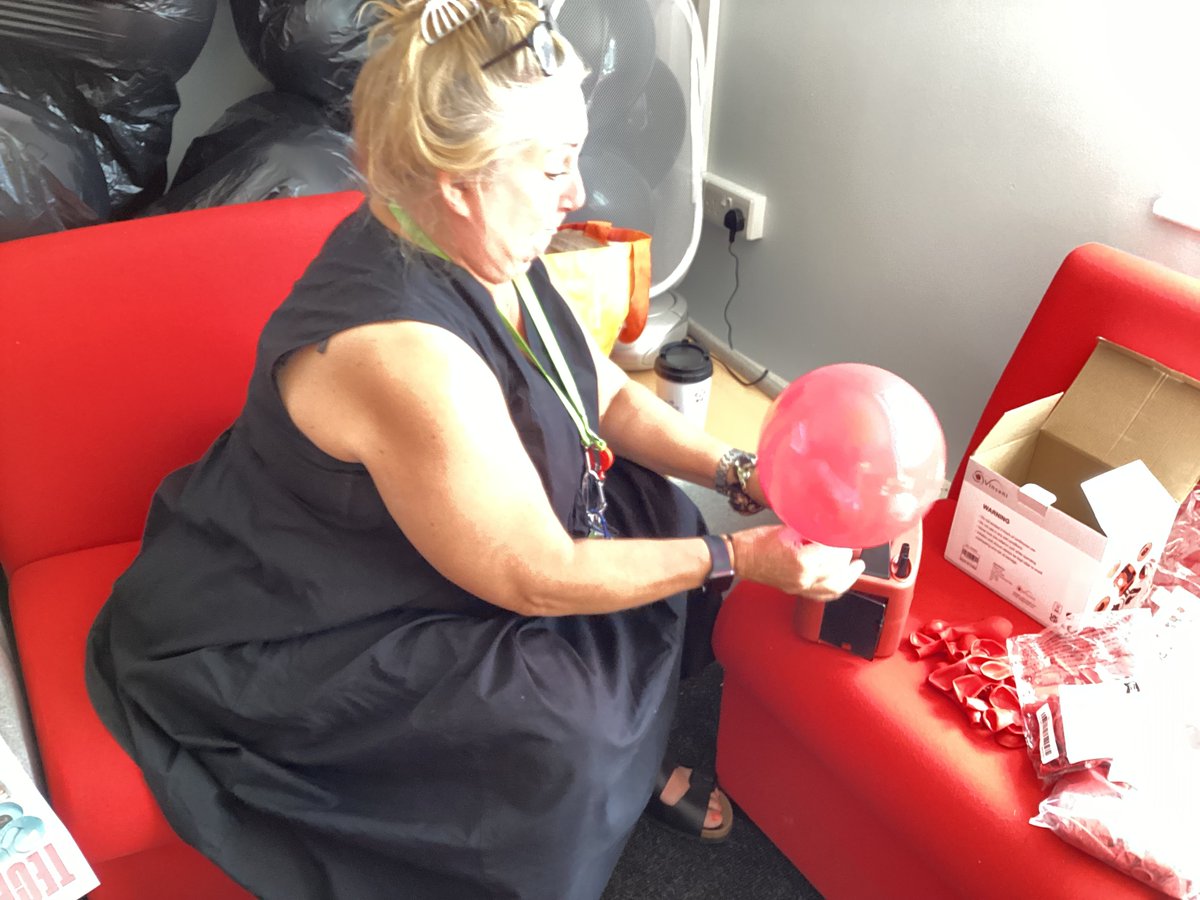 LARavensbourne's tweet photo. ๐๐ Prom is Tomorrow! ๐๐
The countdown is officially over ๐โจ Weโve been busy making everything perfect, and right now, weโre blowing up balloons to add that final touch of magic. #promtomorrow #balloonparty #prom2024 #countdowntoprom #ExcitementInTheAir #promprep https://t.co/fq3yUtwBXI