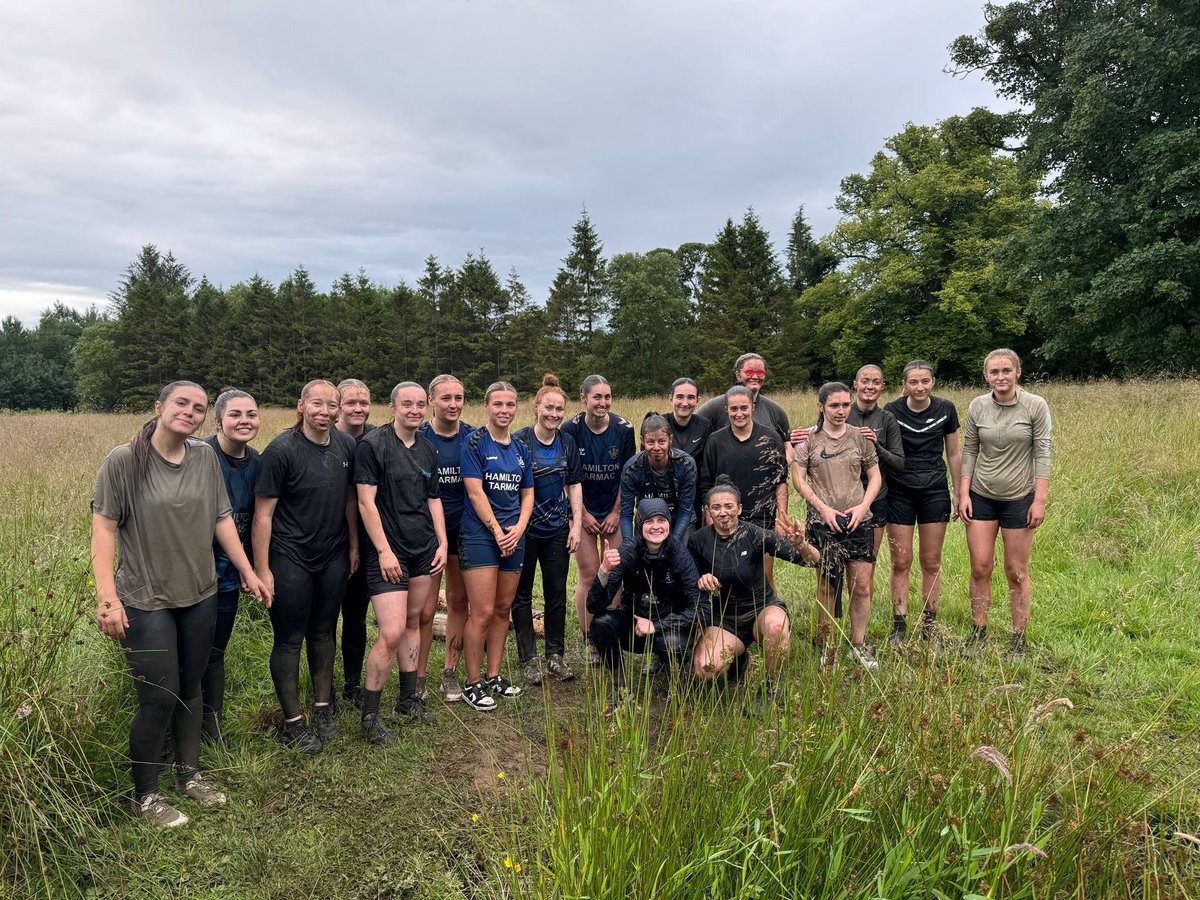 Last night the team attended Ayrshire Assault Courses for some team building 🙌

A very muddy but enjoyable night for the squad.