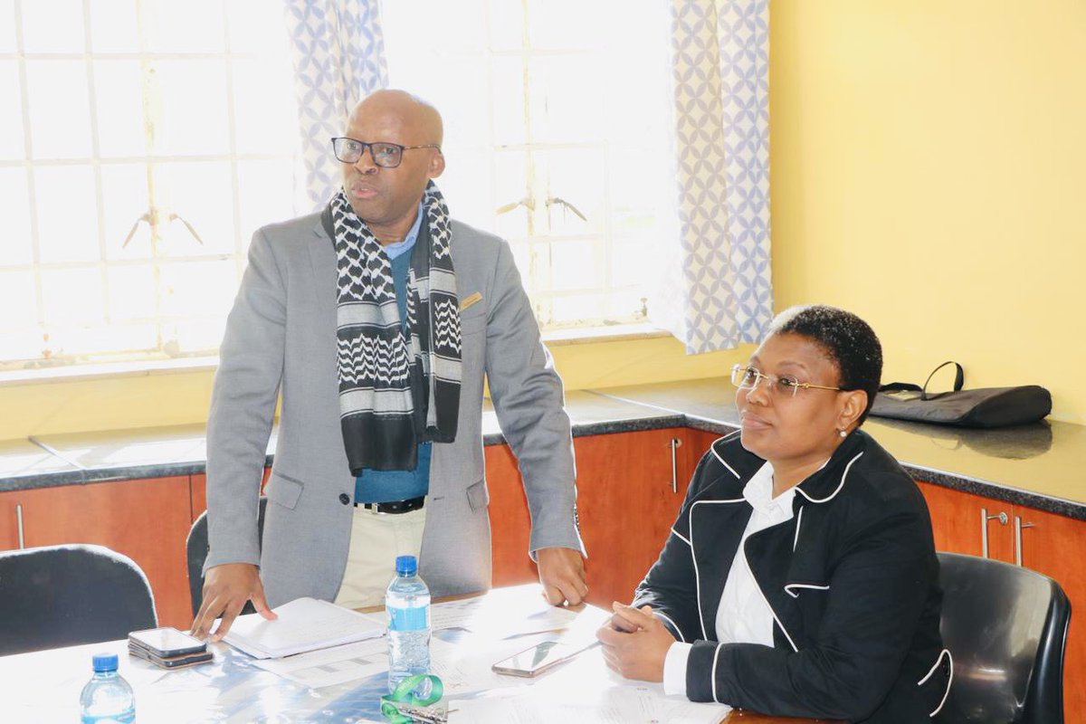 Eastern Cape Provincial Legislature Members Hon A. Mjajubana and Hon. Odendaal led by Hon. Konza conducted follow up schools visit at Sivuyiseni Primary School (Uitenhage CMC) in KwaMagxaki, Nelson Mandela Bay Metropolitan.