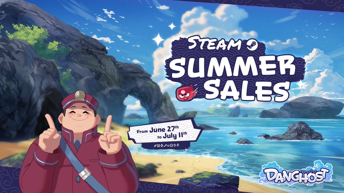 No big deal, but you only have a few hours left to get Danghost at a 50% discount.  It's now or never (kinda).

Download here ⬇️⬇️⬇️
store.steampowered.com/app/1812170/Da…