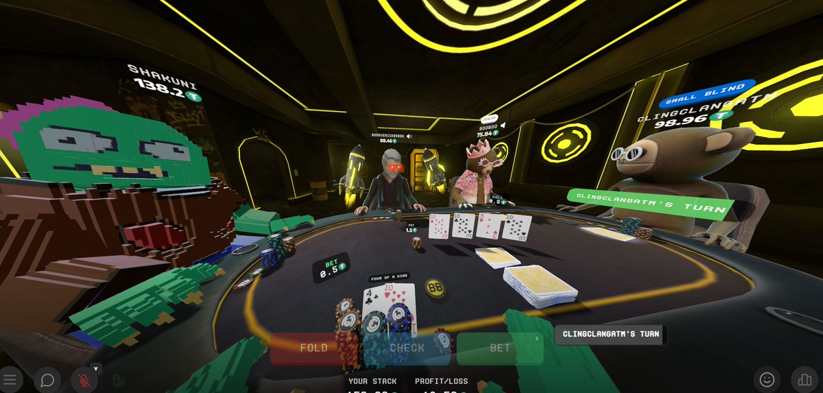 BroMilito's tweet photo. This game mode is incredible #bagcity , and new features like voice chat make it even more fun! @DecentralGames @bagcoinorg @blast $usdt $bag

Join➡️https://t.co/7tEAYHZqJv https://t.co/QvHJXmCPmS