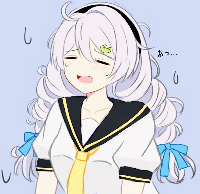 ベチョ…