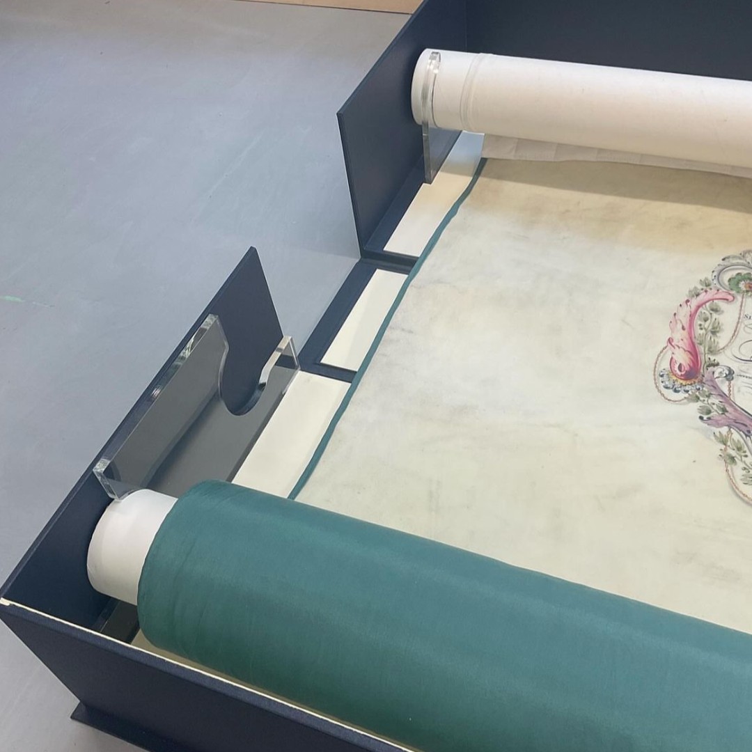 SocGenealogists's tweet photo. Thank you to the amazing Arca Preservation for her hard work on our Eye Roll Project! 🌟📜

#genealogy #familyhistory #history #historicdocument #eyeroll #documentpreservation #familytree https://t.co/mFQxpyToQ0