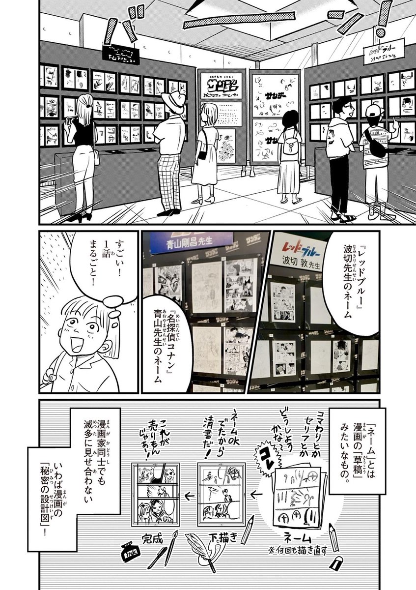 青山剛昌先生の、ネームに隠された秘密(2/3) 