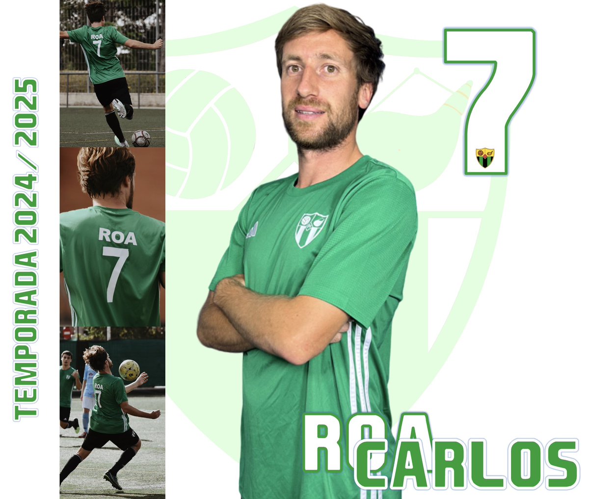 PERISO C.F. (@perisocf) on Twitter photo 🤝🏻 RENOVADO
Carlos Roa (<a href="/carlosdlf7/">Carlos Roa</a>) continuará en el Primer Equipo la próxima temporada 💪🏻👏🏻
“11° temporada en el Primer Equipo del Periso, con muchas ganas e ilusión de ayudar al equipo a volver donde se merece estar.”
#TODOALVERDE💚🖤 🤝🏻 RENOVADO
Carlos Roa (<a href="/carlosdlf7/">Carlos Roa</a>) continuará en el Primer Equipo la próxima temporada 💪🏻👏🏻
“11° temporada en el Primer Equipo del Periso, con muchas ganas e ilusión de ayudar al equipo a volver donde se merece estar.”
#TODOALVERDE💚🖤