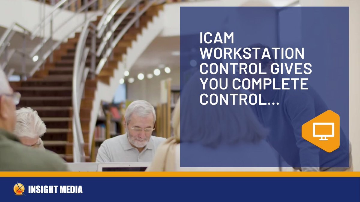 _Insight_Media's tweet image. Take control of your public PC bookings with iCAM Workstation Control 

#Libraries

#LibraryTechnology