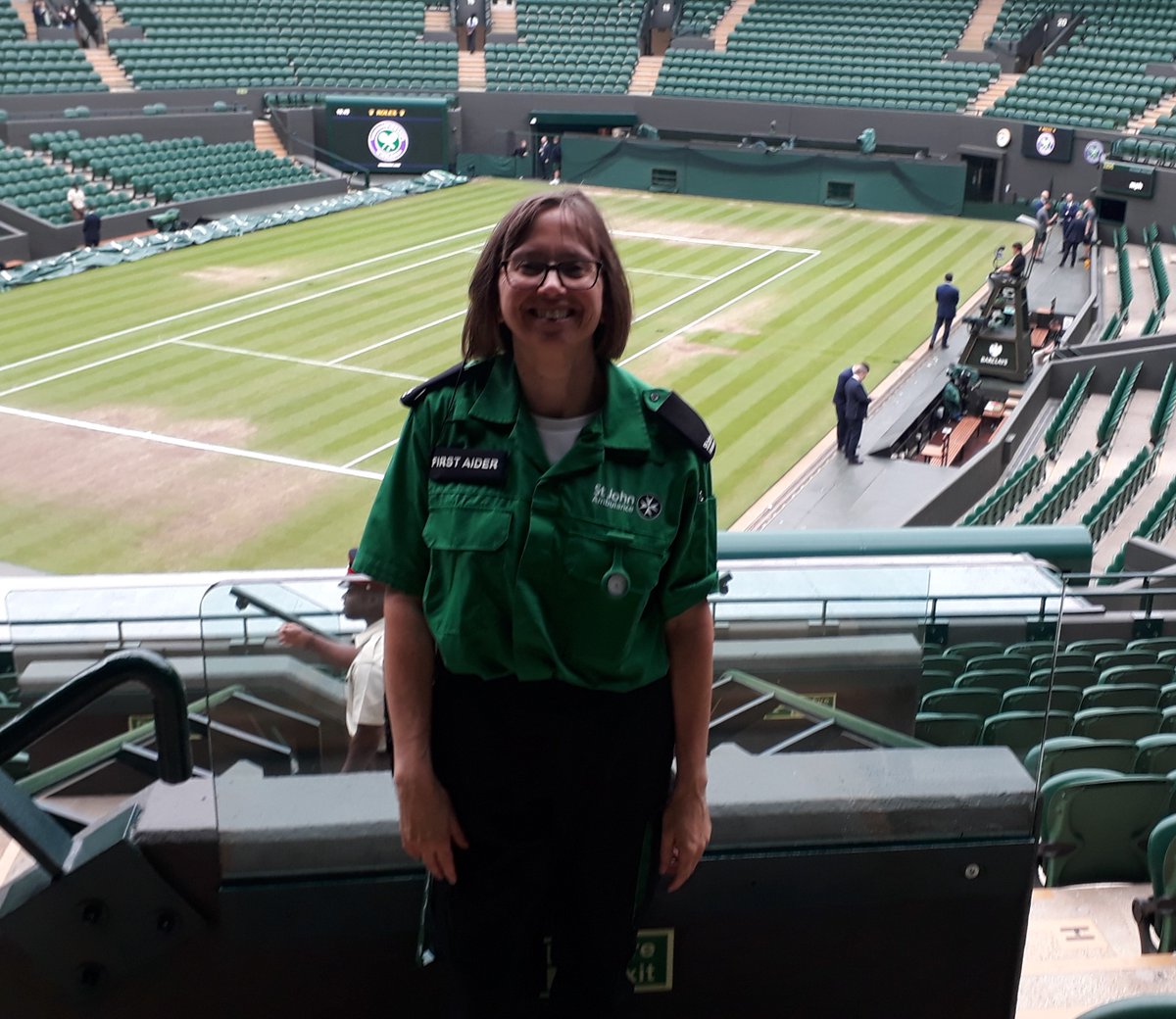 Katie Willis (@katiewillisgeog) on Twitter photo Thanks to new <a href="/RoyalHolloway/">Royal Holloway</a> #StaffVolunteering policy, I could volunteer for 2 days as <a href="/stjohnambulance/">St John Ambulance England</a> first aider at Wimbledon without having to use annual leave. Great experience (despite rain!) #volunteering #MySJADay Thanks to new <a href="/RoyalHolloway/">Royal Holloway</a> #StaffVolunteering policy, I could volunteer for 2 days as <a href="/stjohnambulance/">St John Ambulance England</a> first aider at Wimbledon without having to use annual leave. Great experience (despite rain!) #volunteering #MySJADay