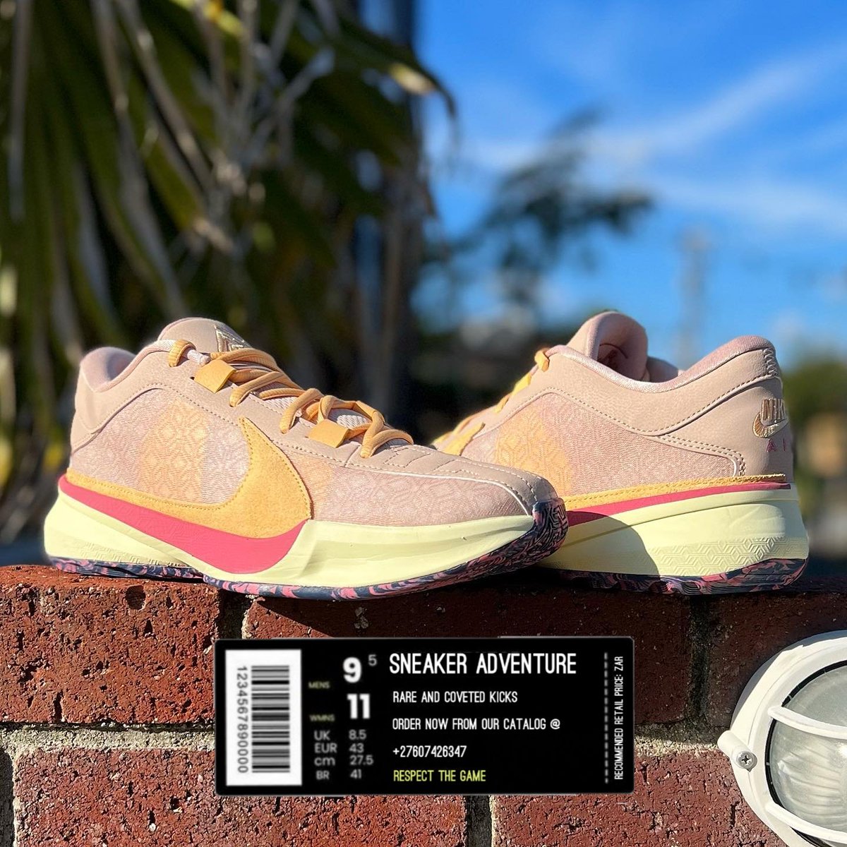 raymond_ntini's tweet image. Embrace the power of Giannis with the Nike Zoom Freak 5 &apos;Fossil Stone&apos;. Designed for speed, agility, and bold style. 

Order now from the link in the bio. 

#Nike #ZoomFreak5 #FossilStone #Basketball #Sneakers #ShopNow