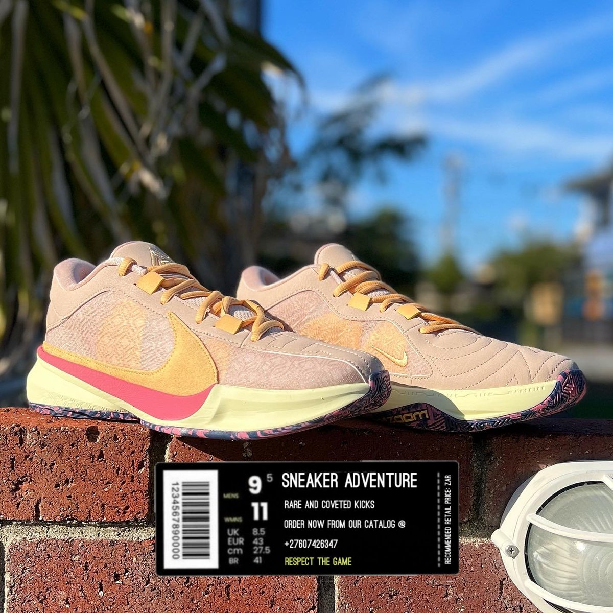 raymond_ntini's tweet image. Embrace the power of Giannis with the Nike Zoom Freak 5 &apos;Fossil Stone&apos;. Designed for speed, agility, and bold style. 

Order now from the link in the bio. 

#Nike #ZoomFreak5 #FossilStone #Basketball #Sneakers #ShopNow