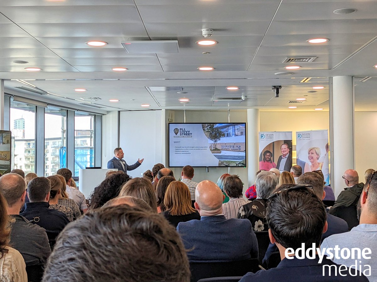 Great to catch up and meet new people at this morning's City Conversations at Foot Anstey in Sutton Harbour. Organised by <a href="/Chamber_Devon/">Devon Chamber of Commerce</a> 

Always a highlight networking event, full of information about some of the many great things happening across the city.