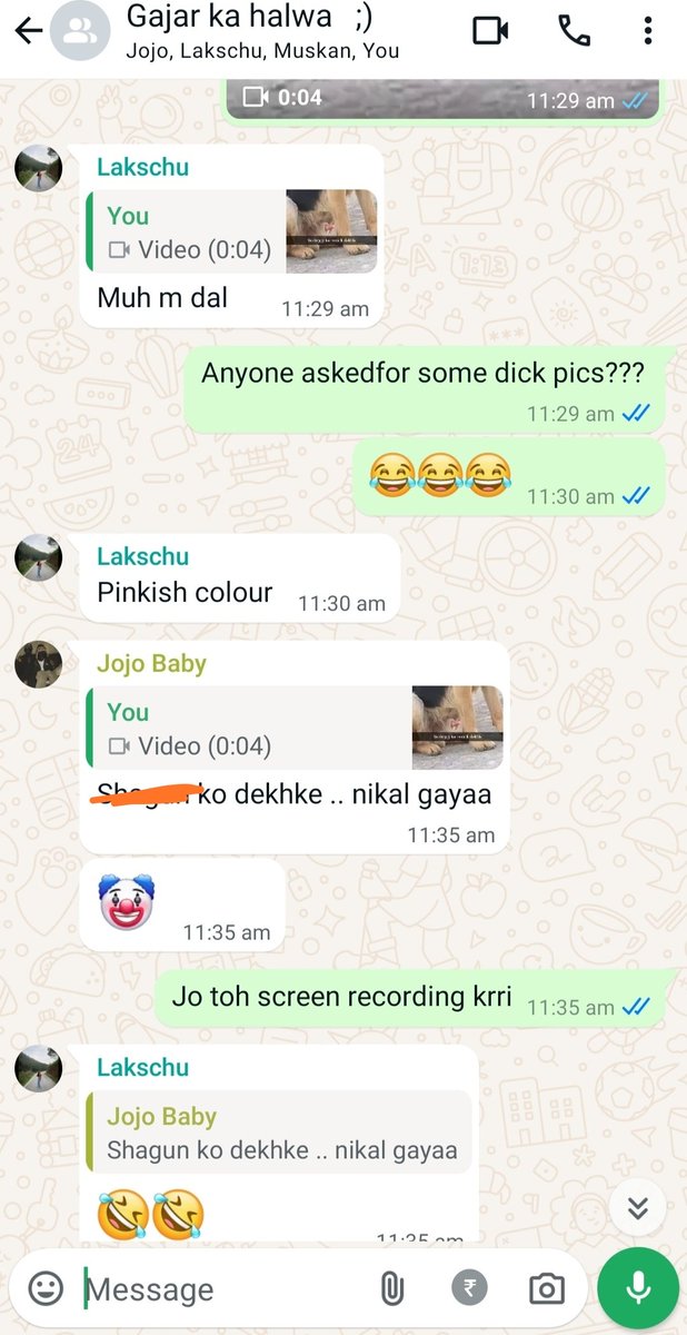 ShagunChand's tweet photo. Getting roasted is my current affair😭 https://t.co/5JNQA5h7yi