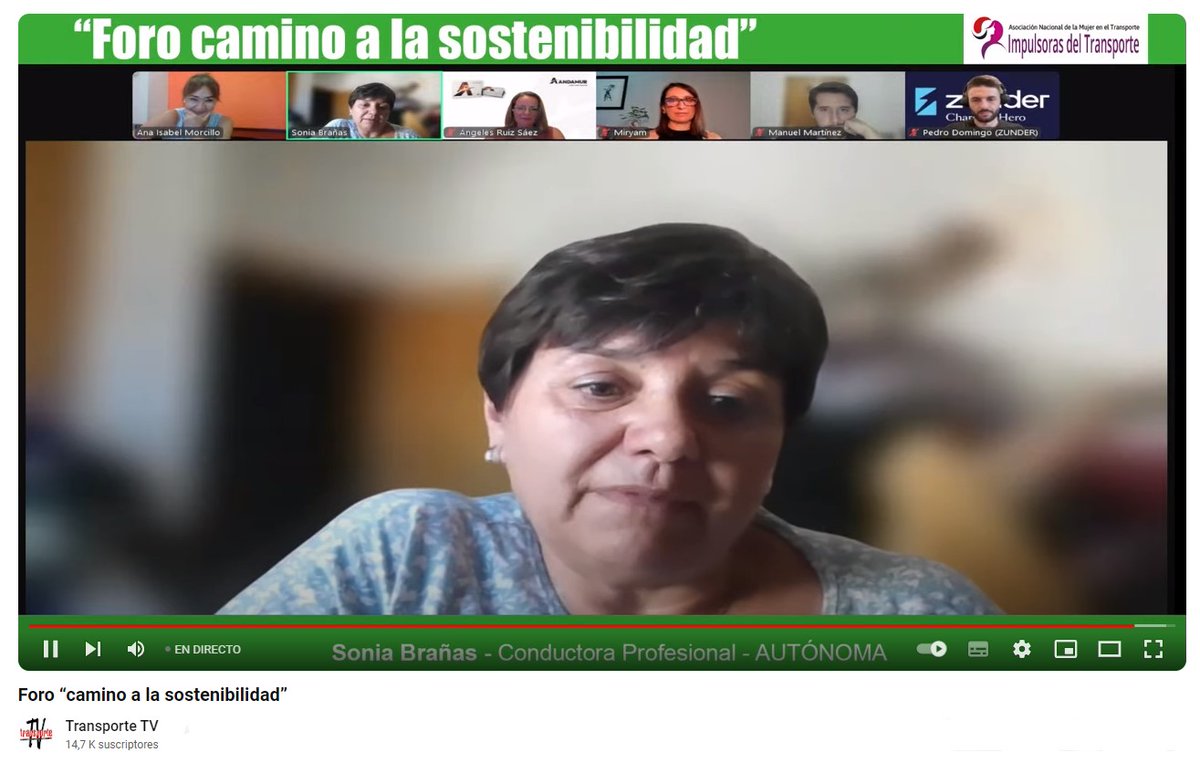 Foro #caminoalasostenibilidad

"El mantenimiento del vehículo es esencial, no solo por la #sostenibilidad, hace que todo sea un conjunto que vaya bien acoplado y que funcione al unísono.", nos cuenta Sonia Brañas.

#impulsorasdeltransporte #mujereneltransporte #Transportistas
