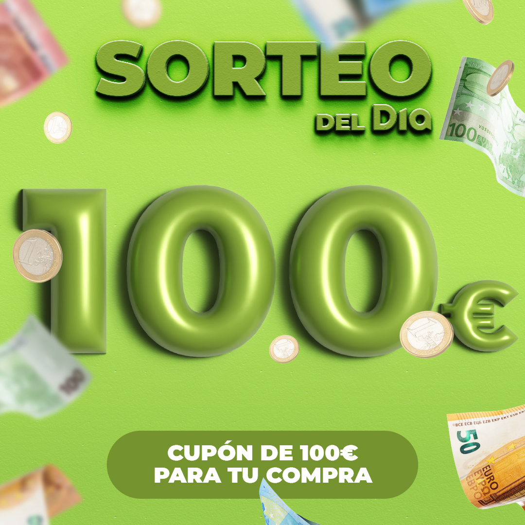 🛒SORTEO 🛒
¿Qué tal 100€ para tus compras en Dia? 😁
👉Síguenos @dia_esp
👉Menciona a un amigo y usa el #SorteoDelDia
👉Like y RT  

BBLL epr.ms/45YfMSv