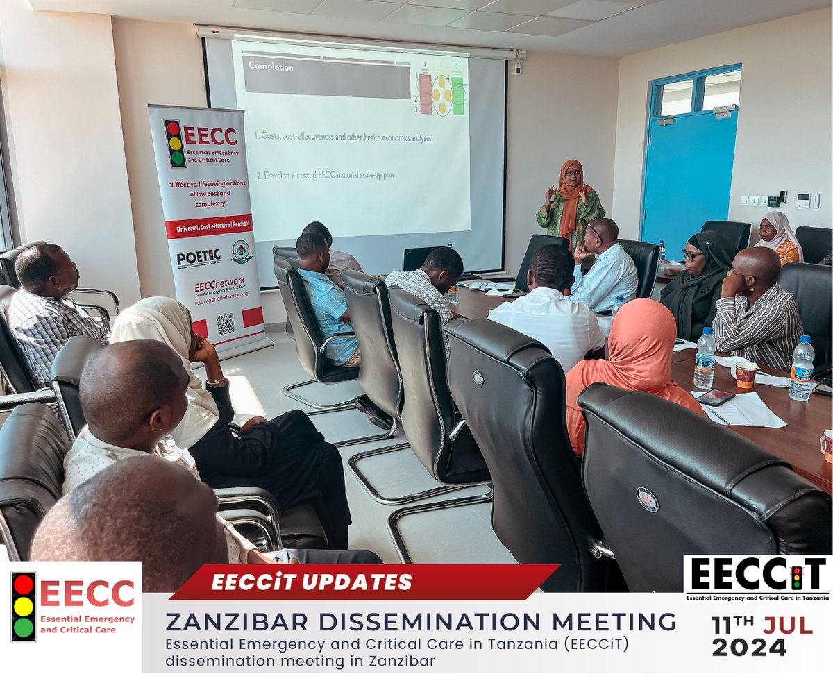 #EECCiT Zanzibar dissemination meeting.
#eeccnetwork