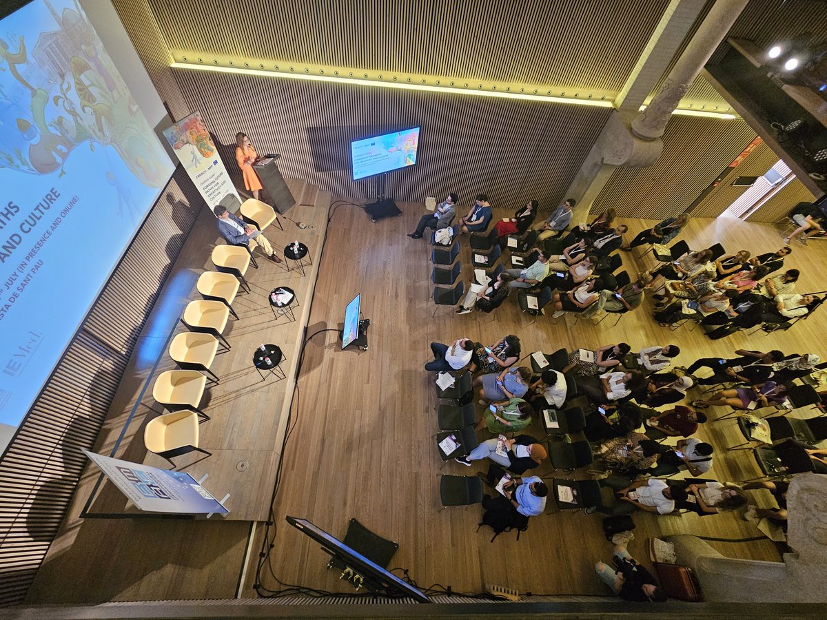 Creative Mediterranean - CREACT4MED Project (@creact4med) on Twitter photo The 2nd day of #CREACT4MED24 closing Event "Forging Future Paths for Creativity and Culture" at <a href="/santpaubcn/">Recinte Modernista de Sant Pau</a> starts with welcome remarks by <a href="/EMEAorg/">Euro-Mediterranean Economists Association - EMEA</a> President and <a href="/creact4med/">Creative Mediterranean - CREACT4MED Project</a> Director, Prof <a href="/rym_ayadi/">Rym Ayadi</a> and Stefano Dotto, Head of Sector, @eu_near The 2nd day of #CREACT4MED24 closing Event "Forging Future Paths for Creativity and Culture" at <a href="/santpaubcn/">Recinte Modernista de Sant Pau</a> starts with welcome remarks by <a href="/EMEAorg/">Euro-Mediterranean Economists Association - EMEA</a> President and <a href="/creact4med/">Creative Mediterranean - CREACT4MED Project</a> Director, Prof <a href="/rym_ayadi/">Rym Ayadi</a> and Stefano Dotto, Head of Sector, @eu_near