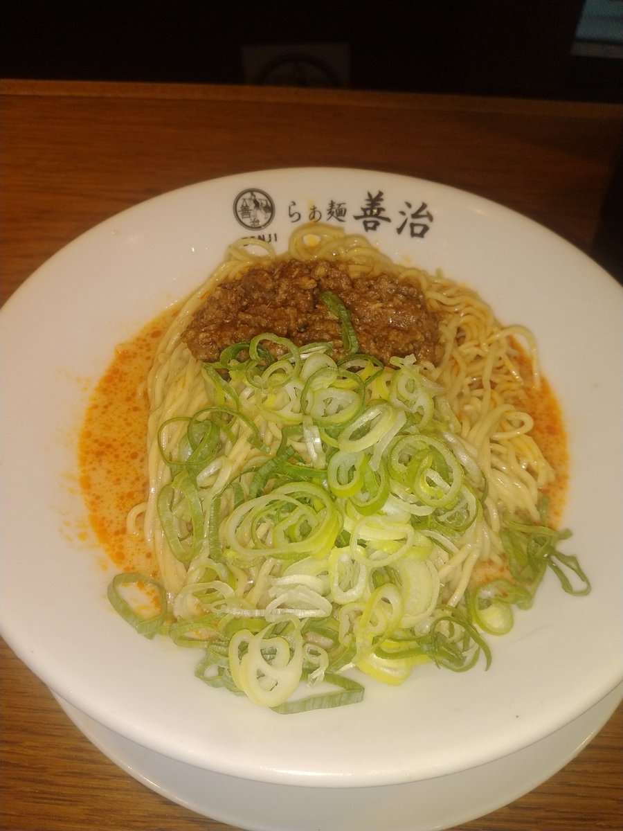 らぁ麺 善治@赤羽中央街
冷やし坦々麺(大)