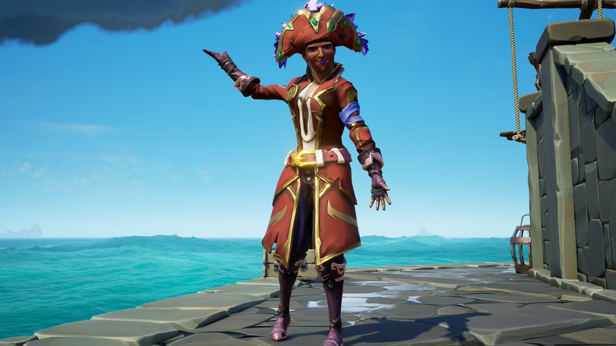 "It's gaudy, ugly, and in terribly bad taste. It does, however, suit my personality almost perfectly"
Theme: Gaudy
<a href="/SeaOfThieves/">Sea of Thieves</a> #SeaOfThieves #StyleOfThieves