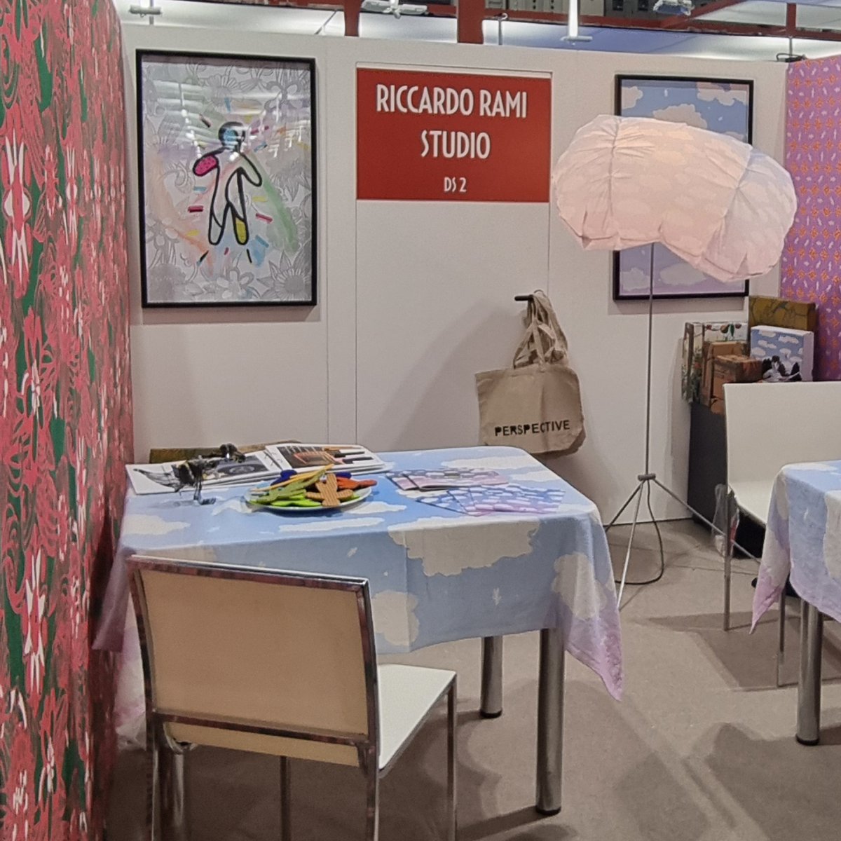 RRamiStudio's tweet image. Yesterday marked our debut at Milano Unica, where we meet and welcome friends and industry professionals in our cloud-inspired mini booth. As all-round consultants in the textile, apparel and design industries, we have showcased our unique vision in a surreal yet tangible world.