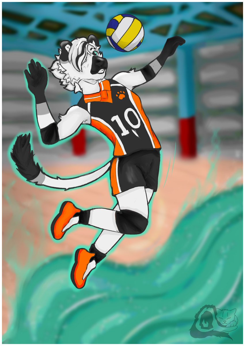 PiedPiperlma0's tweet photo. An attack on @Creependya_ink, drawing my favourite sports game and a really pretty character at once was indeed relaxing :> Shame I didn't work enough on the background, but I hope it's not too bad.. #artfightattack #artfight #teamstardust #furryart #furry https://t.co/EjnKlB3Kcf