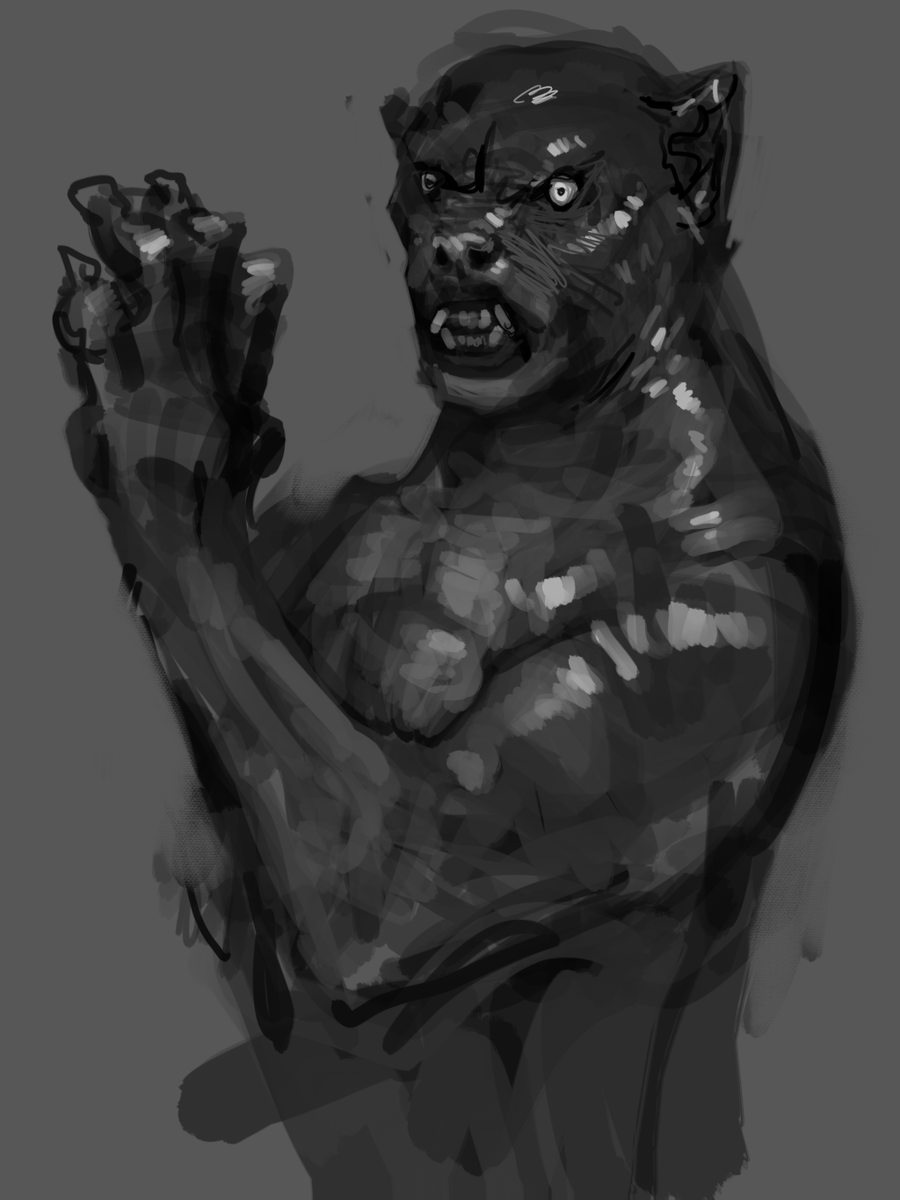 Shiny panther TF sketch.