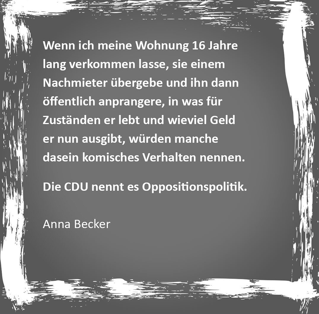 Treffend formuliert...