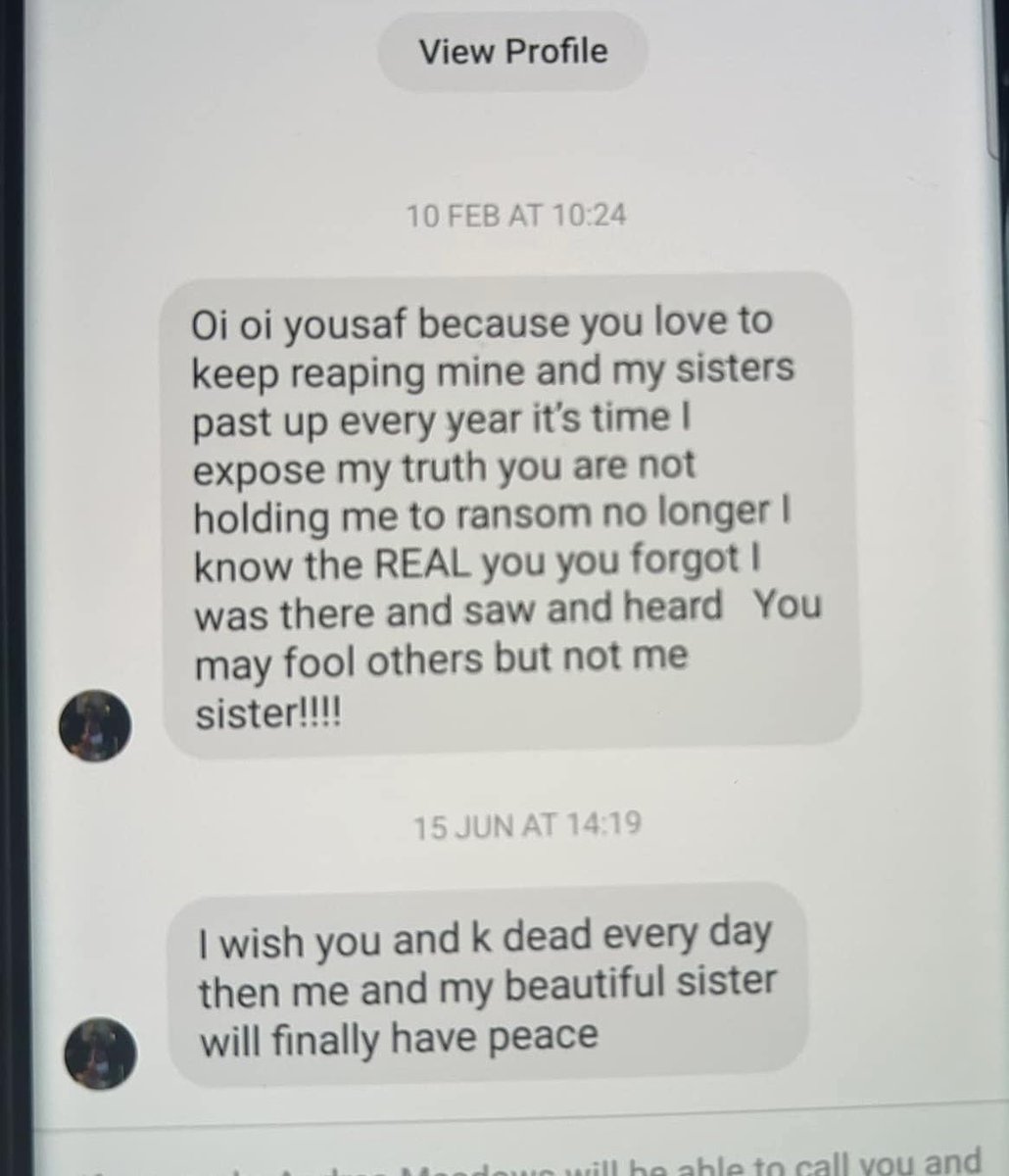 I’ve been very quiet on social media after my book, I’ve been on my holiday and also being threatened by my ‘sister’. I’ve lived through years of abuse and shit and it continues. When will it end? 

#abuse #memior #pleasesaveme