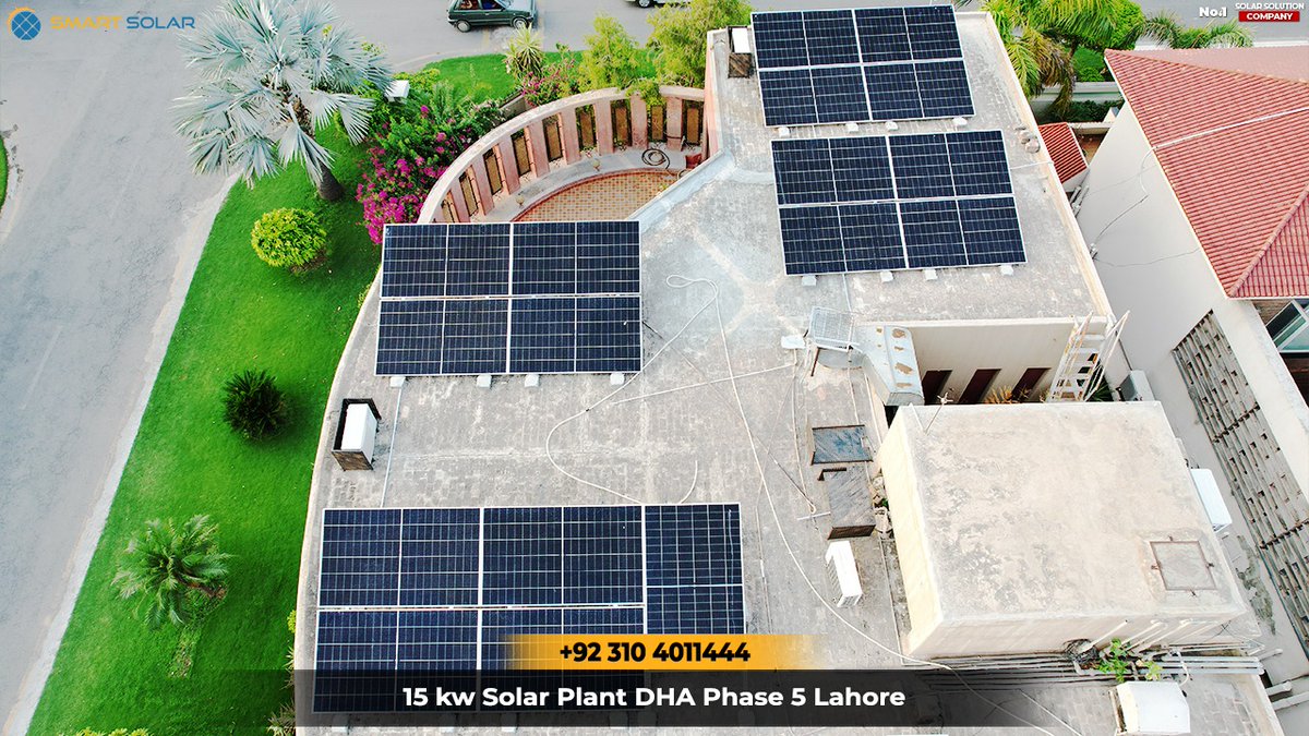SmartSolarPak's tweet photo. 15 KW Solar System DHA 5 LAHORE Complete Installation
#SmartSolar #Solar #SolarPanels
For more details please contact 0311-4011444 https://t.co/rAyJTlWYmT