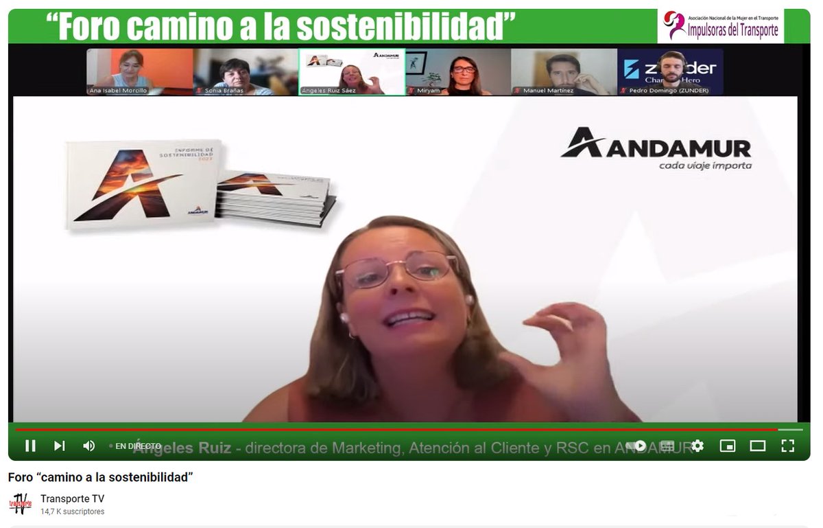 Foro #CaminoalaSostenibilidad

Ángeles Ruiz, de @Andamur_es afirma que "es curioso que a nivel empresarial cada vez estemos más concienciados respecto a la #sostenibilidad, trabajamos por reducir la huella de carbono, y luego llegamos a casa y se nos olvida.