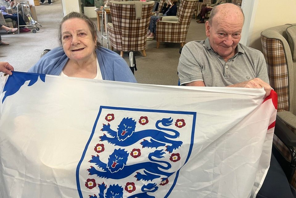 TrinityFold's tweet image. The resident's are all ready for the final on Sunday ⚽️❤️