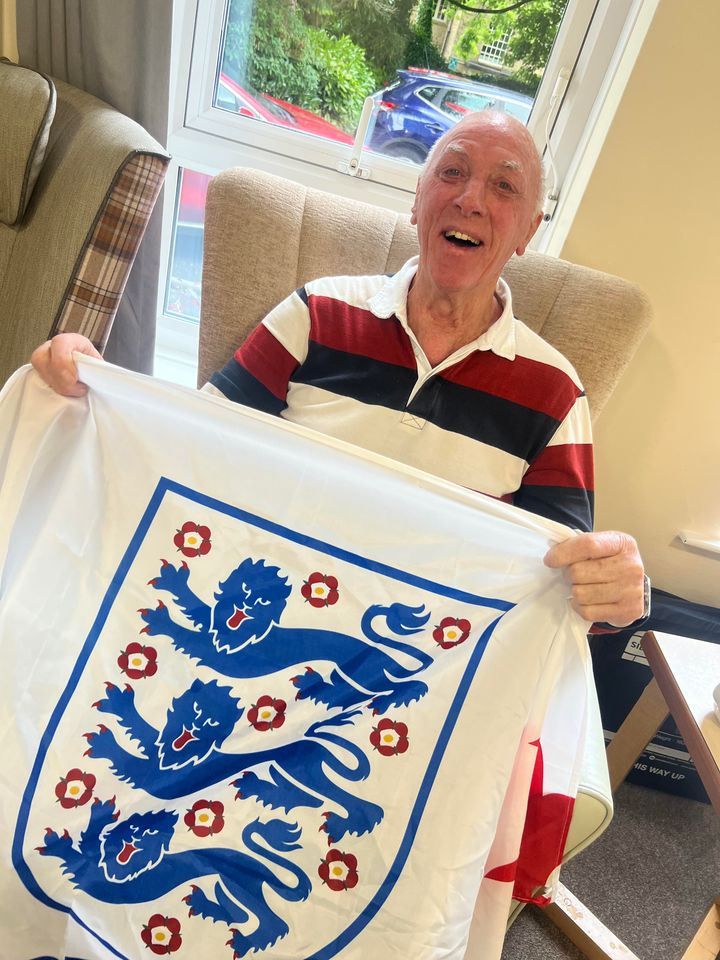 TrinityFold's tweet image. The resident's are all ready for the final on Sunday ⚽️❤️