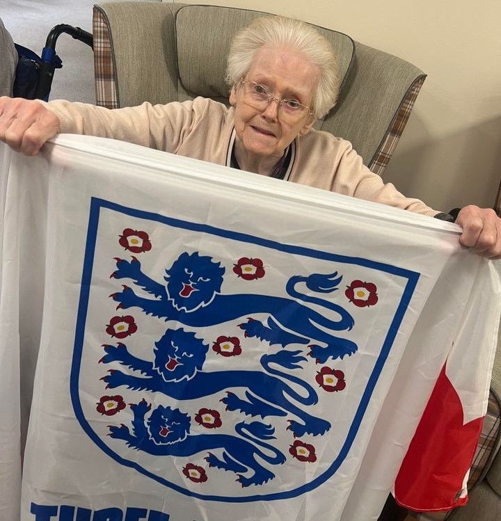 TrinityFold's tweet image. The resident's are all ready for the final on Sunday ⚽️❤️