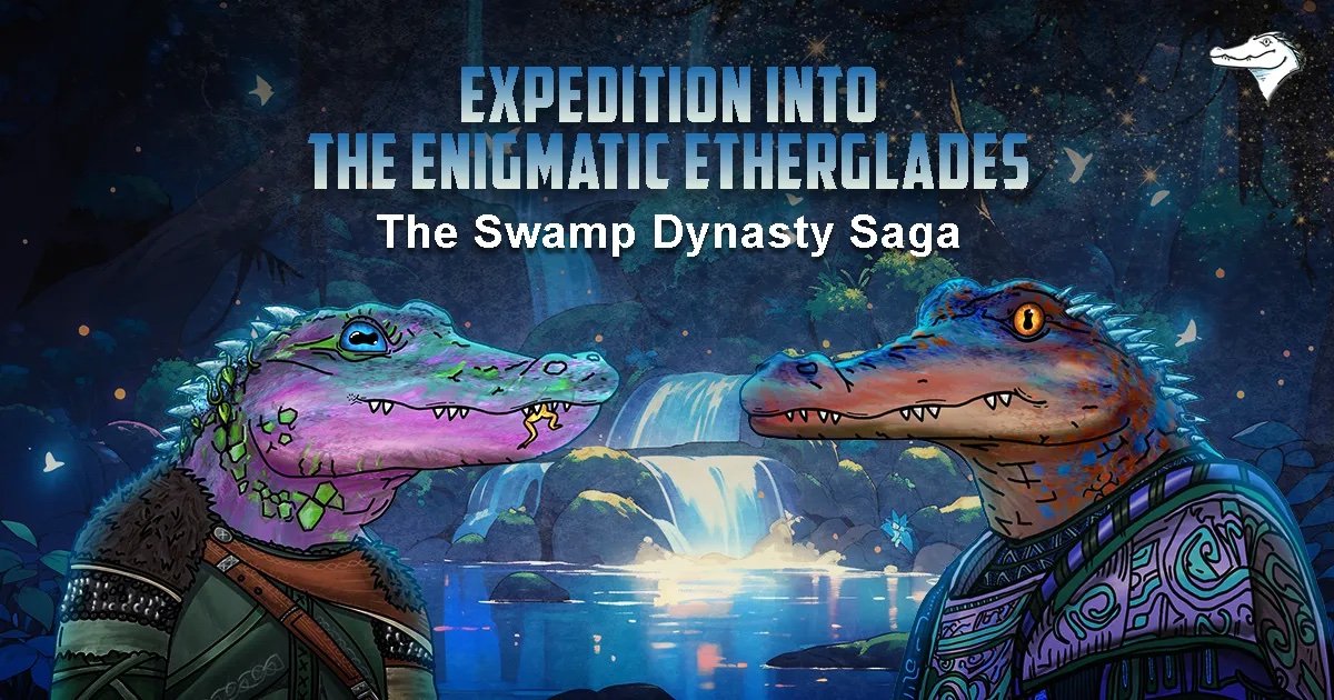 Journey to where? To Etherglades! 🛶

The seven tribes are now recruiting to begin their battle for dominance. Invite your friends to join Swamp Dynasty 🐊 discord.gg/tNkuPvckvY