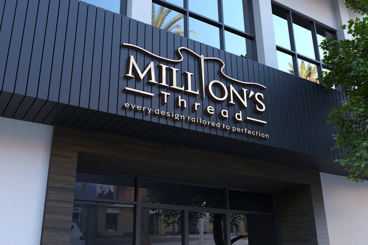 JOBBLESSED2's tweet image. Logo design for a fashion brand..
Millions thread..
I keep creating awesomeness 
#LogoDesigns #fashion 
#fahsionlogo 
#logodesigner