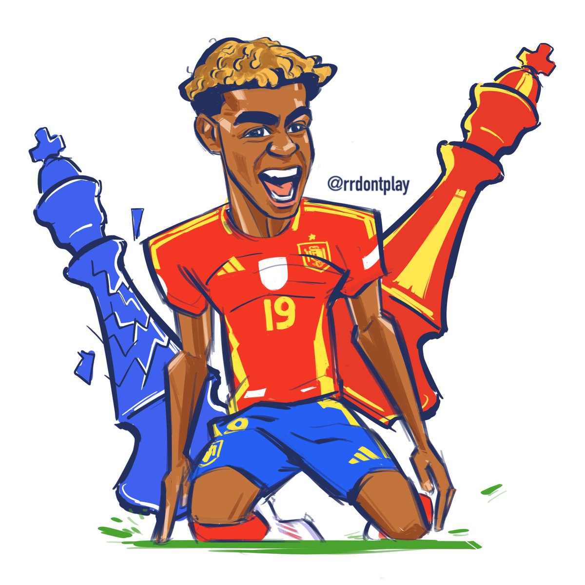rrdontplay's tweet photo. Checkmate♟️🇪🇸 @LamineeYamal https://t.co/MIsgbUad91