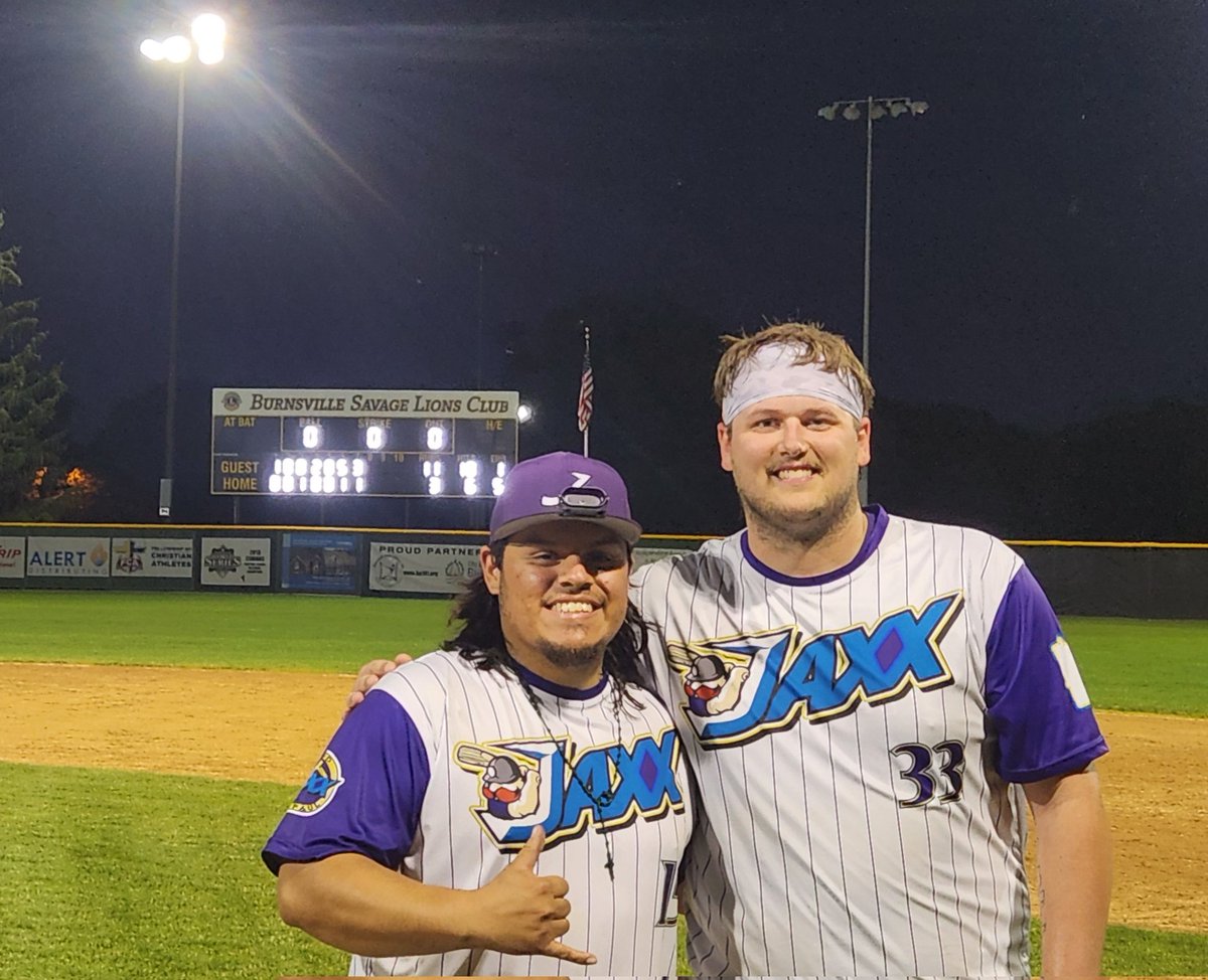 St Paul Diamond Jaxx (@stpdiamondjaxx) on Twitter photo Congrats to <a href="/jfredrickson20/">Jeff Fredrickson</a> and Juan for getting it done at the ASG last night! Both were 2 for 3 on the night n almost collect half of the hits 4 the NL. Ofc, <a href="/empyrean3k/">Emery Hull</a> gets the MVP nod w/a 2-shot blast. Congrats to all of <a href="/TCMABL/">TCMABL</a> all stars! You all deserve it!
#MNBaseball Congrats to <a href="/jfredrickson20/">Jeff Fredrickson</a> and Juan for getting it done at the ASG last night! Both were 2 for 3 on the night n almost collect half of the hits 4 the NL. Ofc, <a href="/empyrean3k/">Emery Hull</a> gets the MVP nod w/a 2-shot blast. Congrats to all of <a href="/TCMABL/">TCMABL</a> all stars! You all deserve it!
#MNBaseball
