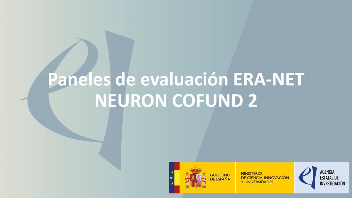 ℹ️ Los próximos días 10 y 11 de septiembre de 2024 tendrán lugar en la <a href="/AgEInves/">Agencia Estatal de Investigación</a> los paneles de evaluación de las propuestas presentadas a la convocatoria internacional de la ERA NET NEURON COFUND 2 sobre la interacción recíproca cerebro-cuerpo.
+ Info ➡️ aei.gob.es/noticias/panel…