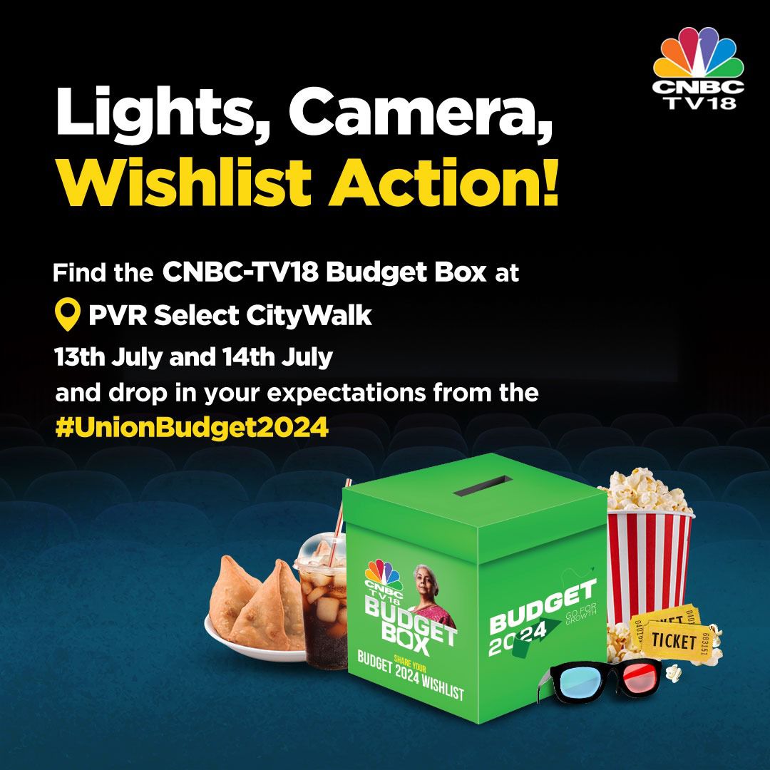 CNBCTV18News's tweet photo. Planning to watch a movie this weekend? Don’t forget to spot CNBC-TV18’s Budget Box and share your budget wishlist with us. #BudgetBox #UnionBudget https://t.co/D8YhIgWhVp