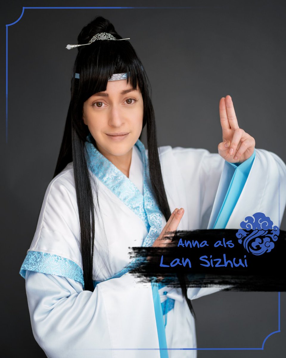 Tsuki_no_Senshi's tweet photo. "Wir teilen unser Wissen mit allen, die etwas lernen wollen!" (Bild 1) &amp; "Es ist verboten, schlecht über andere zu sprechen!" (Bild 2)

Seht Anna (@ornithoph) als Lan Qiren &amp; Lan Sizhui in Mo Dao Zu Shi - The Grandmaster of Demonic Cultivation! Animagic: Samstag, 3. https://t.co/N2YD8KXFKm