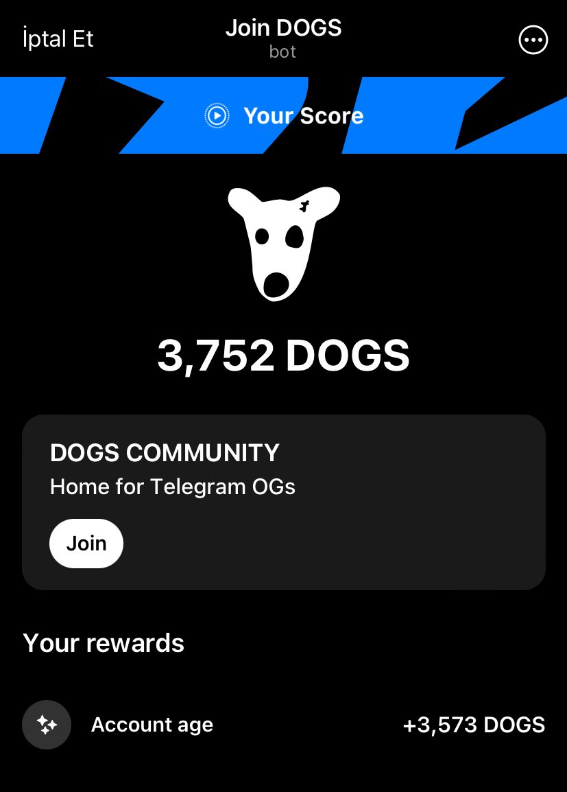 Bedava AirDrop Telegram üyeliğinize karşılık dogs AirDrop #airdrop kaçırmadan alın #kripto