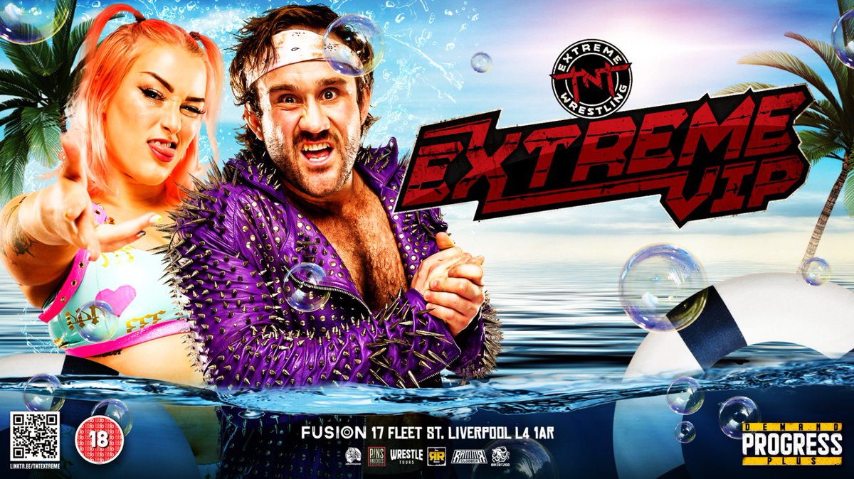 TNTExtremeWres's tweet image. ☀️ SUMMER EXPLOSION 2024 ☀️

It's gonna be a mega Extreme VIP meet and greet - get a professional picture taken with @EFFYlives and @AllieKATCH before the show! Do not miss out on this on July 27th!

🎟️ GET YOUR TICKETS HERE 🎟️
skiddle.com/whats-on/Liver…
